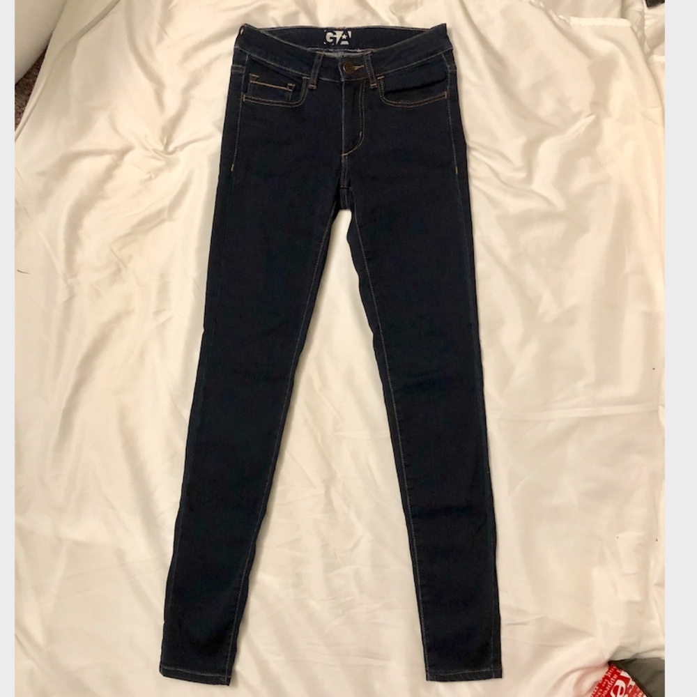 Garage High Waist Jegging Denim Blue in 1